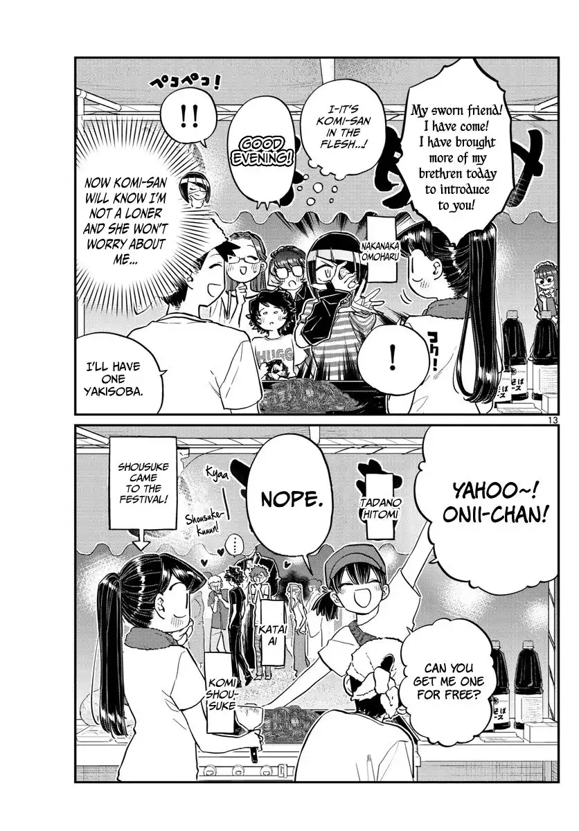 Komi-san wa Komyushou Desu Chapter 193 13